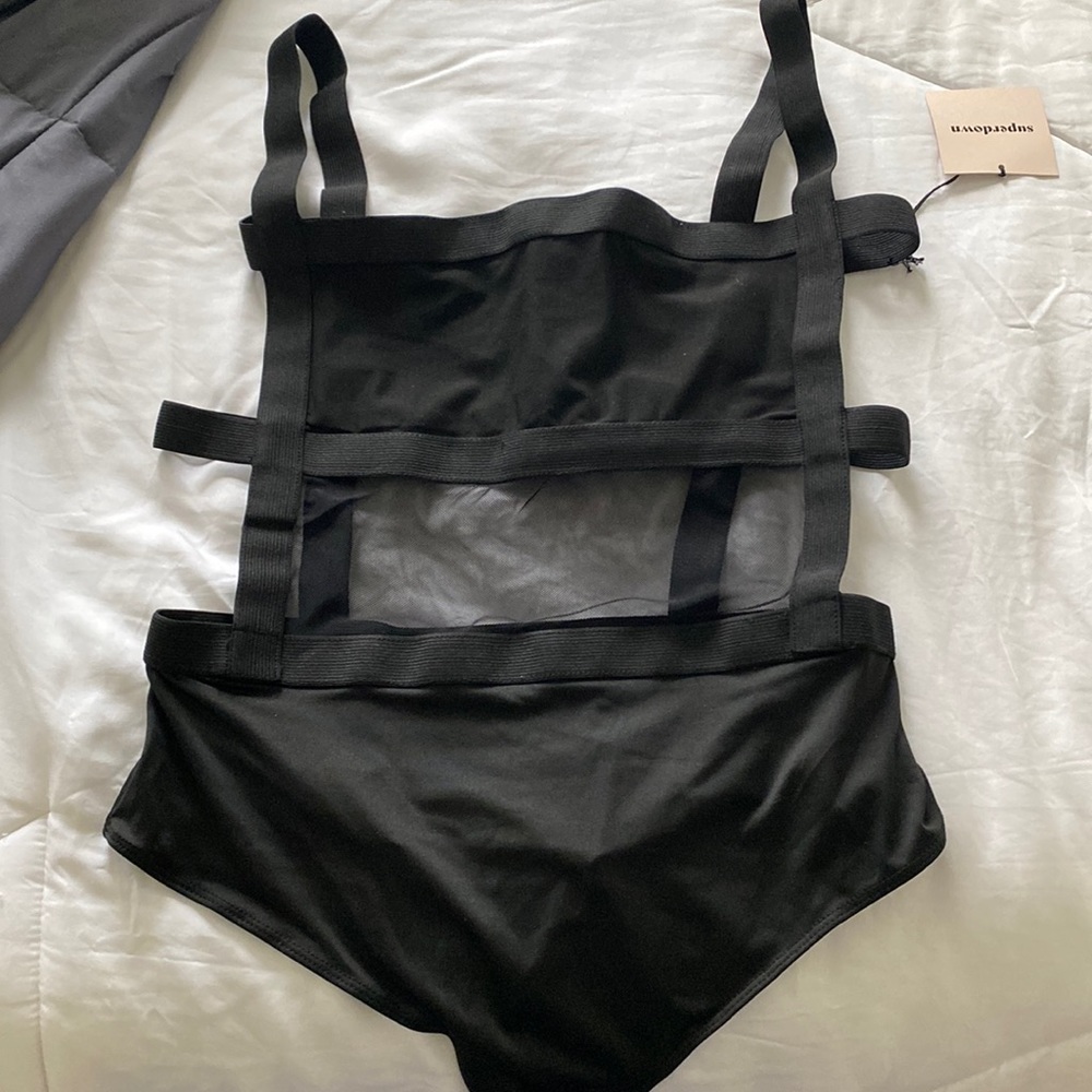 Super down bodysuit
